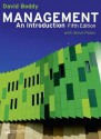 Management: An Introduction - David Boddy