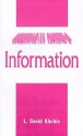 Information - L. David Ritchie, Steven H. Chaffee, Joseph Cappella