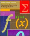 Algebra with Trigonometry for College Students [Instructor's Manual with Test Bank] - Richard N. Aufmann, Vernon C. Barker, Joanne S. Lockwood