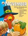 November: Full-Color Monthly Activities for Grades 1-3 - Lynette Pyne