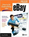 How to Do Everything with Ebay - Greg Holden