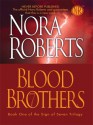 Blood Brothers (Sign of Seven trilogy #1) (Large Print) - Nora Roberts