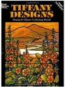 Tiffany Designs Stained Glass Coloring Book - A.G. Smith