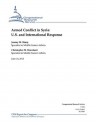 Armed Conflict in Syria: U.S. and International Response - Jeremy M Sharp, Christopher M. Blanchard