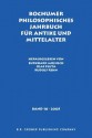 Bochumer Philosophisches Jahrbuch Fur Antike Und Mittelalter: Band 10. 2005 - Burkhard Mojsisch