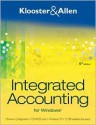 Integrated Accounting for Windows [With CDROM] - Dale H. Klooster, Warren W. Allen