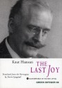 The Last Joy (Green Integer Books) - Knut Hamsun, Sverre Lynstad, Sverre Lyngstad