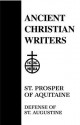 St. Prosper of Aquitaine, Defense of St. Augustine - T.C. Lawler