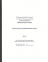 Quick Scan of Post 9/11 National Coutner Terrorism Policy Making and Implementation Selected European Countries Since 9/11 - de Linde Van, Kevin O'Brien, Gustav Lindstrom, de Linde Van