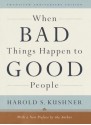 When Bad Things Happen to Good People - Harold S. Kushner