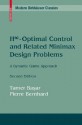 H Infinity-Optimal Control and Related Minimax Design Problems: A Dynamic Game Approach - Tamer Basar, Pierre Bernhard