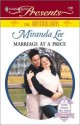 Marriage at a Price - Miranda Lee