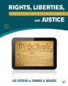 Constitutional Law: Rights, Liberties and Justice 8th Edition (Constitutional Law for a Changing America) - Lee Epstein, Thomas G. Walk