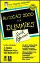 AutoCAD Release 2000 for Dummies: Quick Reference - Ellen Finkelstein
