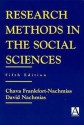 Research Methods in the Social Sciences - Chava Frankfort-Nachmias, David Nachmias, Nachmias