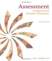 Assessment: In Special and Inclusive Education - John Salvia, James Ysseldyke, Sara Bolt