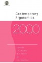 Contemporary Ergonomics 2000 - Paul McCabe, Margaret Hanson, P T McCabe