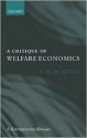 A Critique of Welfare Economics - I.M.D. Little