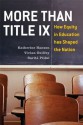 More Than Title IX: How Equity in Education has Shaped the Nation - Katherine Hanson, Vivian Guilfoy, Sarita Pillai