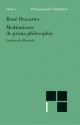 Meditationen über die Grundlagen der Philosophie (Philosophische Bibliothek #250a) - René Descartes, Artur Buchenau, Lüder Gäbe, Hans Günter Zekl