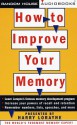 How to Improve Your Memory - Harry Lorayne, Sound Editions