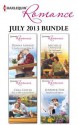 Harlequin Romance July 2013 Bundle: A Cowboy To Come Home ToHow to Melt a Frozen HeartThe Cattleman's Ready-Made FamilyRancher to the Rescue (Cadence Creek Cowboys) - Donna Alward, Cara Colter, Michelle Douglas, Jennifer Faye