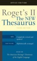 Roget's ii:new thesaurus - Peter Mark Roget