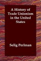 A History of Trade Unionism in the United States - Selig Perlman