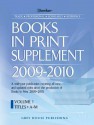 Books in Print Supplement 3 Volume Set - R.R. Bowker