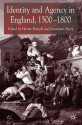 Identity and Agency in English Society, 1500-1800 - Jonathan Barry, Henry French