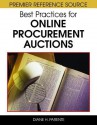 Best Practices for Online Procurement Auctions - Diane H. Parente, Parente