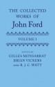 The Collected Works of John Ford: Volume I - Gilles Monsarrat, Brian Vickers, R. J. C. Watt