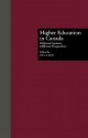 Higher Education in Canada - Glen A. Jones