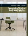 Essentials of Modern Business Statistics with Microsoft® Excel® - David R. Anderson, Dennis J. Sweeney, Thomas A. Williams