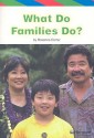 What Do Families Do? - Roxanne Carter