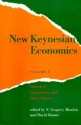 New Keynesian Economics, Volume 1: Imperfect Competition and Sticky Prices - N. Gregory Mankiw, David Romer