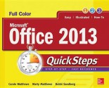 Microsoft&#174; Office 2013 QuickSteps - Carole Boggs Matthews, Marty Matthews, John Cronan