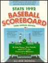 STATS 1992 Baseball Scoreboard 3rd Annual Edition - John Dewan, Don Zminda, Stats Publishing