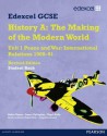 Edexcel Gcse Modern World History Unit 1 Peace and War: International Relations 1900-91 Student Book - Robin Bunce