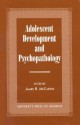 Adolescent Development and Psychopathology - James B. McCarthy, Anna Freud