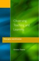 Observing Teaching and Learning - Principles and Practice - Tilstone, Christina Tilstone