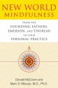 New World Mindfulness: From the Founding Fathers, Emerson, and Thoreau to Your Personal Practice - Donald McCown, Marc S. Micozzi