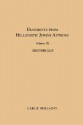 Fragments from Hellenistic Jewish Authors, Volume III, Aristobulus - Carl R. Holladay