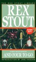 And Four to Go - Jane Haddam, Rex Stout