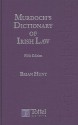 Dictionary Of Irish Law - Brian Hunt