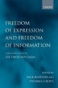 Freedom of Expression and Freedom of Information - Jack Beatson