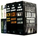 Robert Ludlum Trilogy Collection 5 Books Set Pack (The Bourne Trilogy) RRP: £ 34.95 (The Bourne Identity, TheBourne Ultimatum, The Bourne Supremacy, The Matlock Paper and The Scarlatti Inheritance) - Robert Ludlum