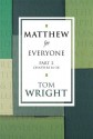 Matthew for Everyone Part 2: Pt. 2 (For Everyone Series) - Tom Wright