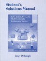 Student's Solution Manual - Calvin T. Long, Duane W. DeTemple