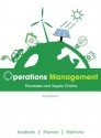 Operations Management: Processes and Supply Chains (10th Edition) - Lee J. Krajewski, Larry P. Ritzman, Manoj K. Malhotra